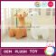 ICTI Fedex factory pink plush alpaca toy as gift 2015