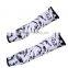 1Pair Outdoor Sport Printed Bicycle Basketball Sun Protective Arm Sleeves