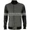 Fashion varsity jackets genuine leather sleeves of OEM