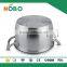 NOBO production stainless steel cooking steamer with capsule bottom