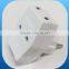 YK215 Bakelite pure white sockets with stainless steel fittings