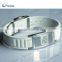 wholesale custom silicone titanium bracelets bio strap with buckle set for women jewelry