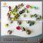 Decorative colored metal eyelets for shoe
