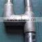 Y type pipe connection