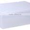 Strong structure clear square storage box 33L