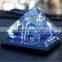 The Pyramid Shape Fashion K9 Crystal Perfume Bottle                        
                                                Quality Choice