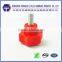 Red plastic screw hex handle plastic head screw