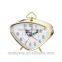 Wind up clock in Triangle shaped, customize alarm clock