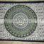 new round mandala printed bedsheets