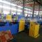 High speed carton folding and gluing machine
