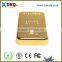 Wholesale 6000MAH portable gold bar power bank