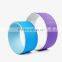Factory wholesale different colors back training PVC Yoga wheel