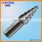 Cutting tools HSS step drill with straight flute