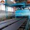 steel surface preparation grit shot blasting machine for steel plate rust cleaning