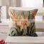 Cotton fabric cushion covers, stock covers, embroidered pillow cover