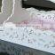 New rectangular open lid plastic gift basket decorations with handle