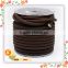different types of genuine leather cords for bracelets