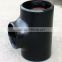 ASME 16.9 Butt Welding Carbon Steel Pipe equal straight Tee Pipe Fitting