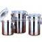 Stainless Steel Metal Type and Metal Material Stainless steel Coffee Canister