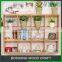 Wood Wall Corner Home Storage Racks Supermarket Shelf