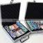 Gameland Poker Chips Set in Aluminum Metal Case 100pcs ABS Poker Chips Set