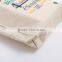 Dongguan manufacture hot sale simple style cotton canvas shopping bag white portable recyclable shopping cotton bag