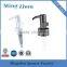 MZ-B20 Professional manufacture Smooth plastic lotion pump/screw pump /bathroom set