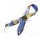 cheap promotional custom made polyester lanyard brand logo printed
