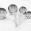Good quality stainless steel measuring spoon set