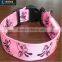 New Design Blue Double Sided Flashing Led Dog Collar