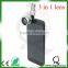 3-in-1 Universal Cellphone Lens Clip + 0.67X Wide + Macro Lens + 180 Degrees Fish Eye Lens