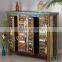 INDIAN RECYCLE WOOD 2 DOUBLE DOOR SIDE BOARD, FOR HOME FURNITURE