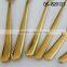 High quality gold plated 410 material with cloth wheel light cutlery set