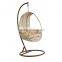 Artificial Patio Garden Swing Chairs Synthetic Wicker Swing Hanging Chair