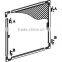 DIY aluminum fiberglass mesh windows