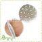 Wooden bath brush with massager beads without handle