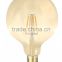 AC85-265V Led Filament Bulbs 5W Dimmable Lighting Led Bulbs G95 Lighting Globle Led Filament Bulbs For Decoration