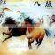 Wall decoration art glass of ceramic digital print glass and tempered glass, exterior or interior use glass