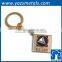custom metal logo shape promotion keychain