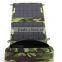 Multiple 2 USB Port 7W Foldable Solar Charger For Mobile Phone