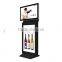55inch Dual screen stand alone digital signage for Subway