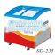 235L 325L commercial display freezer glass door chest freezer
