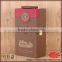 Wood carring suitcase luxury wine box