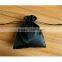 black jewelry bag /high quanlity satin pouches with custom logo