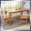 2016 NEW DESIGN BIG SIZE BEECH WOOD CLASSIC RESTAURANT DINING TABLEWHOLESALE