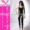 Hot sale women summer one piece sexy pvc leather jumpsuit