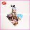 key chain with customized colorful printing logo microfiber cleaning cloth