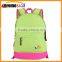 Polyester material china fabric backpack