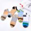 Cheap socks stripe male socks Men's leisure boat socks Thin breathable absorbent cotton socks wholesale