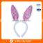 Deluxe Easter Party Bunny Ear Headband Set